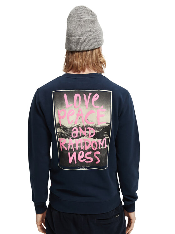 Scotch & Soda Scotch & Soda Sweatshirt 169764 Dunkelblau Regular Fit