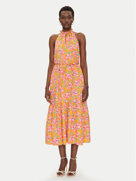 French Connection French Connection Vestito estivo 71YQV Arancione Regular Fit