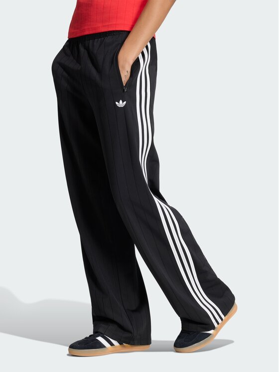 adidas adidas Spodnie dresowe Pinstripe Firebird KS6787 Czarny Loose Fit