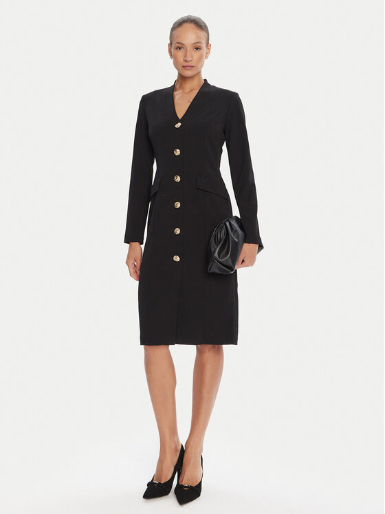 Joseph Ribkoff Joseph Ribkoff Kokteiļkleita 253072 Melns Regular Fit