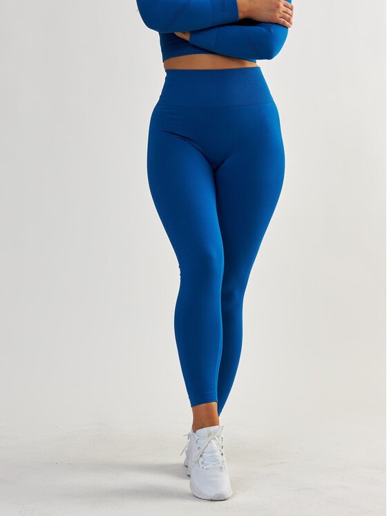 BeShaped BeShaped Legíny Modelujące - Power Up! Modrá Shaping Fit
