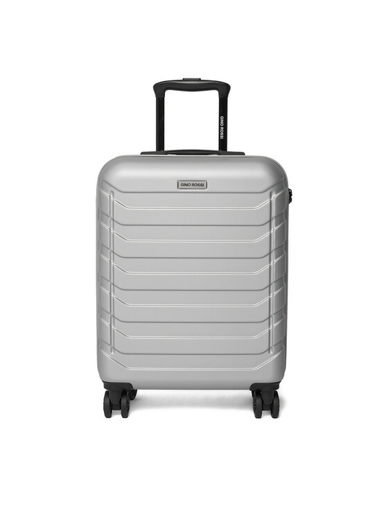 GINO ROSSI GINO ROSSI Kabínový kufor CEO-GIN-S-003-05-SILVER Strieborná