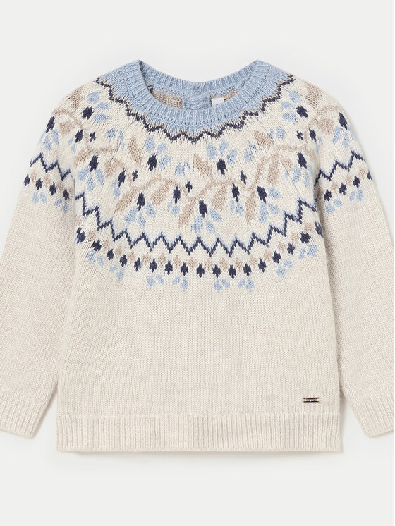 Mayoral Mayoral Sweter 2323 Beżowy Regular Fit