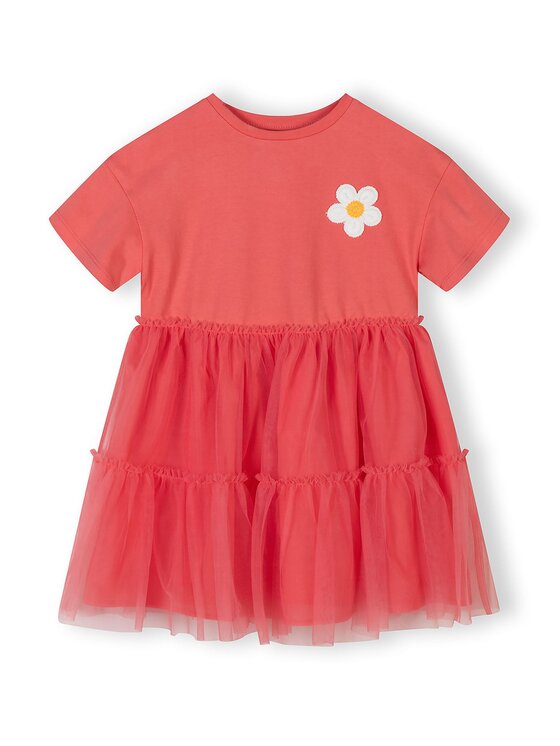 minoti minoti Sukienka codzienna 30DRESS113 Pomarańczowy Regular Fit