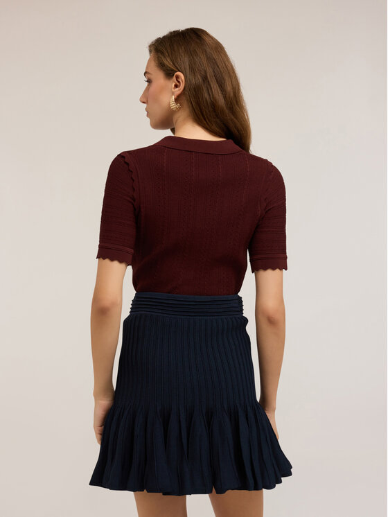 Motivi Motivi Cardigan M425W003519N022 Marrone Slim Fit