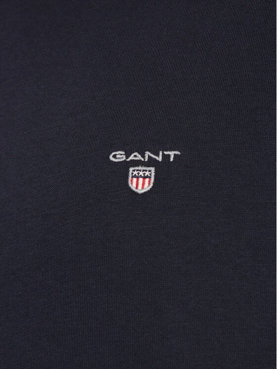 Gant Gant Pulóver Original Shield 2014016 Sötétkék Regular Fit