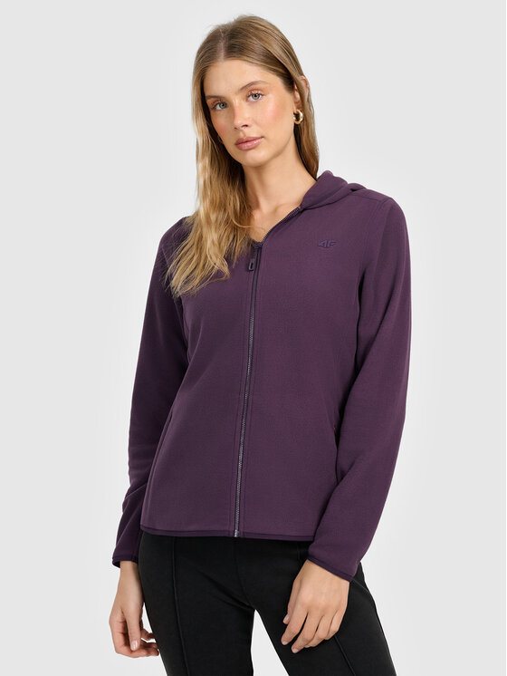 4F 4F Polar BASIC+ Fioletowy Slim Fit