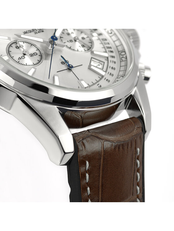 Jacques Lemans Jacques Lemans Zegarek 1-2117B Brązowy