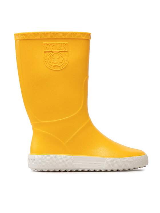 Cizme de cauciuc Boatilus Nautic Rain Boot VAR.03 Yellow/White