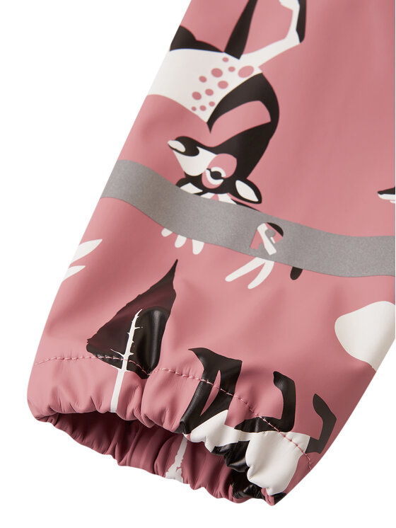 Reima Reima Dežna jakna Vesi 5100025A Roza Regular Fit