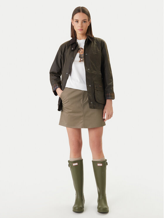 Barbour Barbour Übergangsjacke Classic Beadnell LWX0668OL71 Grün Regular Fit