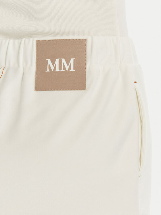 Max Mara Leisure Max Mara Leisure Midi sukňa Otto 2516771017 Biela Regular Fit