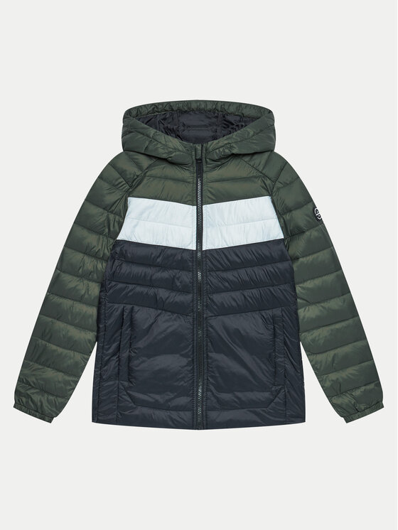 Jack&Jones Junior Jack&Jones Junior Зимно яке Sprint 12258556 Каки Regular Fit