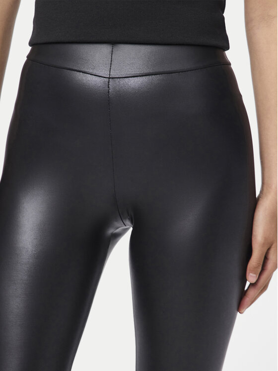 Pieces Pieces Клин Shiny 17118562 Черен Slim Fit