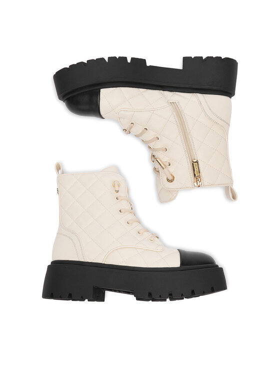 Nine West Nine West Šnurovacia obuv CEO-INAS-01 Écru