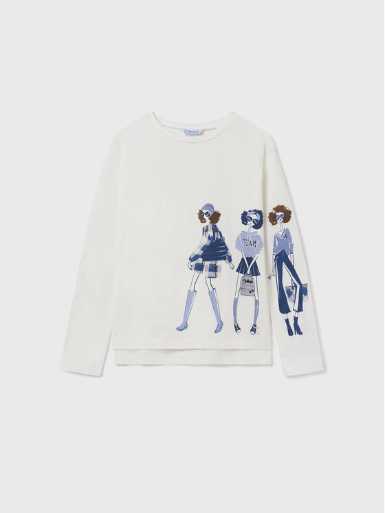 Blusa 7032 Bianco Regular Fit