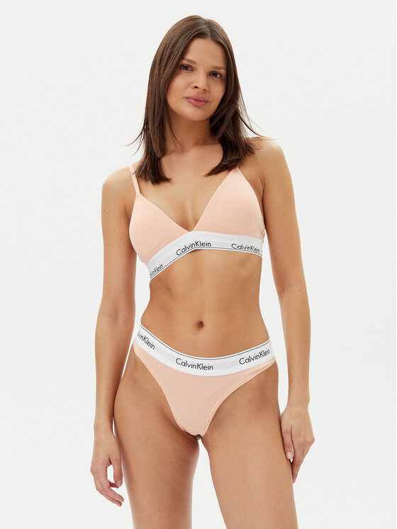 Calvin Klein Underwear Calvin Klein Underwear Sutien Bralette 000QF5650E Portocaliu
