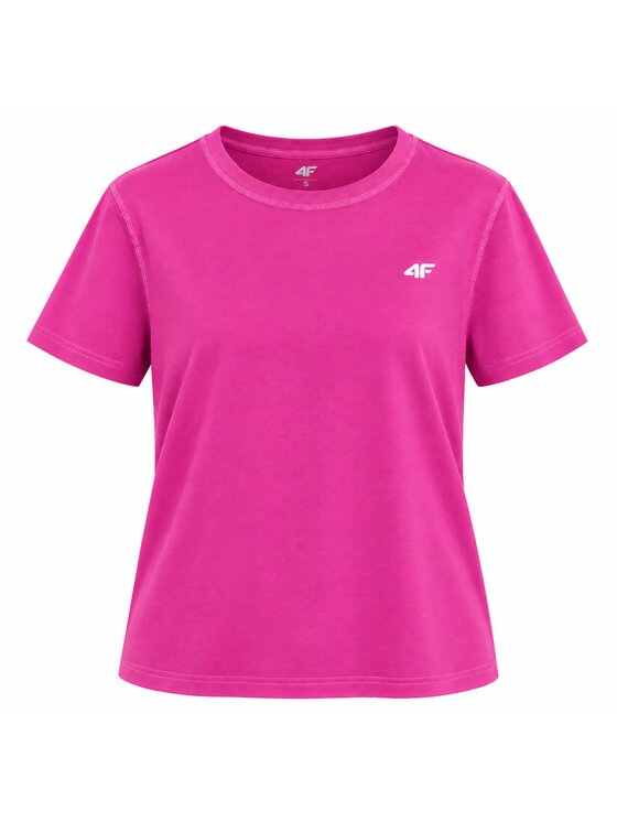 4F 4F T-Shirt 4FWAW26TTSHF3501 Różowy Active Fit