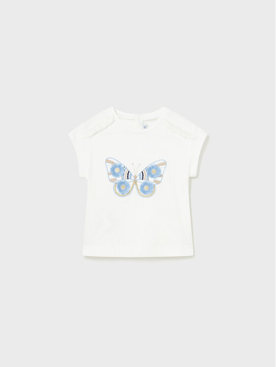 Mayoral Tricou 1008 Bej Regular Fit