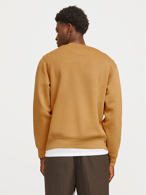 Jack&Jones Jack&Jones Majica dugih rukava Vesterbro 12241694 Bež Relaxed Fit