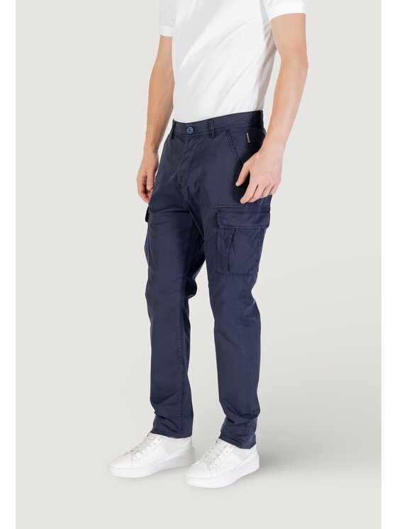 Napapijri Napapijri Παντελόνι chino M-YASUNI SUM Μπλε Bermuda Fit
