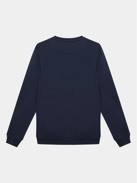 Lee Lee Felpa Wobbly Graphic LEE0006 Blu scuro Regular Fit