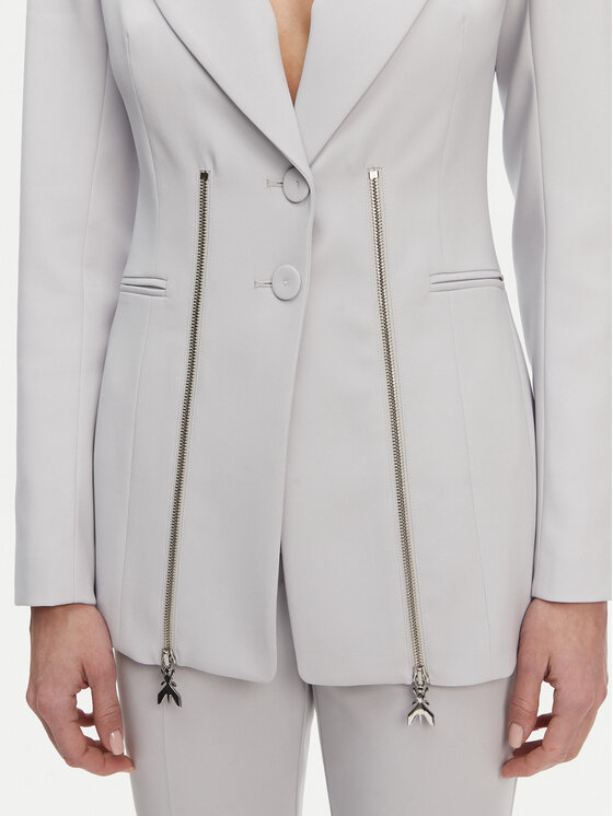 Patrizia Pepe Patrizia Pepe Сако 8S0522/A6F5-S702 Сив Regular Fit