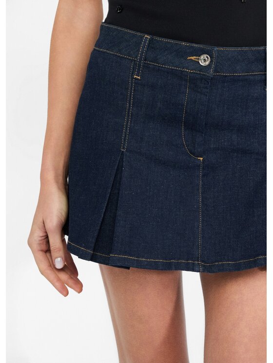 Liu Jo Liu Jo Minigonna UF5182D492577000 Celeste Regular Fit