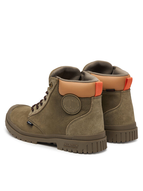 Palladium Palladium Schnürstiefeletten Sp20Cufflthwp+ 79568-308-M Grün