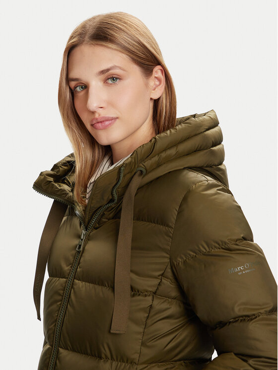 Marc O'Polo Marc O'Polo Pehelykabát 509 0329 71095 Zöld Regular Fit