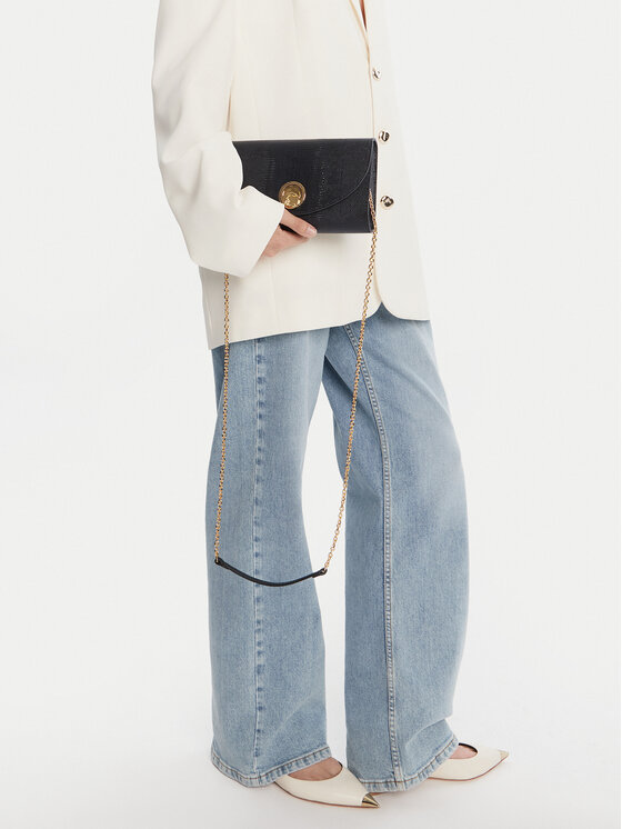 Coccinelle Coccinelle Borsetta Tod Coccinellenikla Lizard E1 TOD 15 01 01 Nero