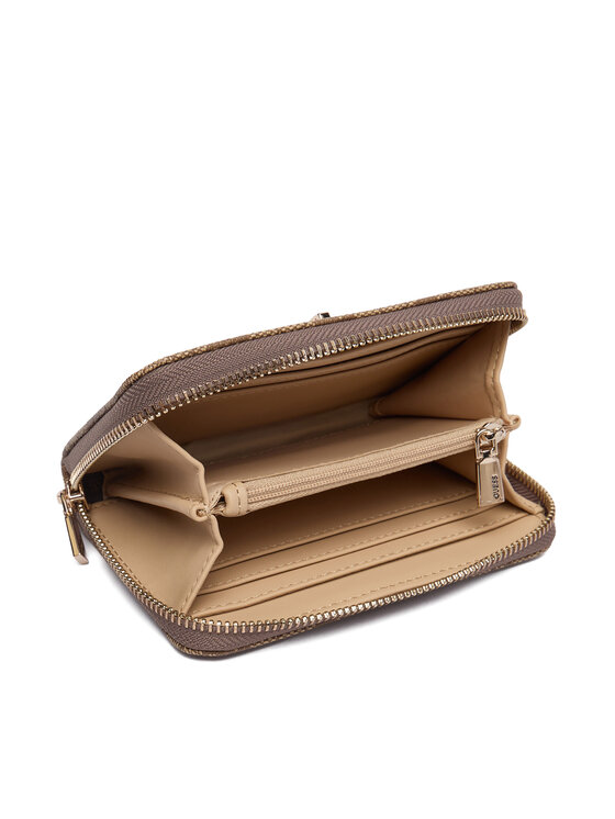 Guess Guess Novčanik Yvonne Logo Slg SWSG23 78140 Tamno bež