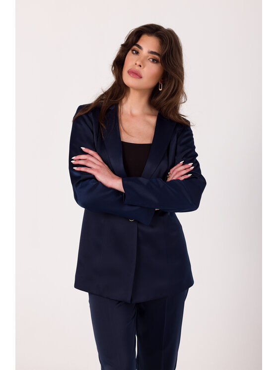 Makover Makover Giacca da abito K173 Blu scuro Modern Fit