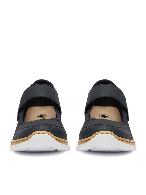 Rieker Rieker Обувки N42B0-14 Тъмносин