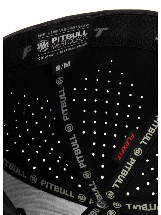 PITBULL PITBULL Czapka z daszkiem LOGO Czarny