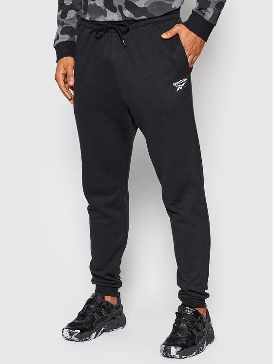 Reebok Reebok Sportinės kelnės HG4456 Juoda Regular Fit