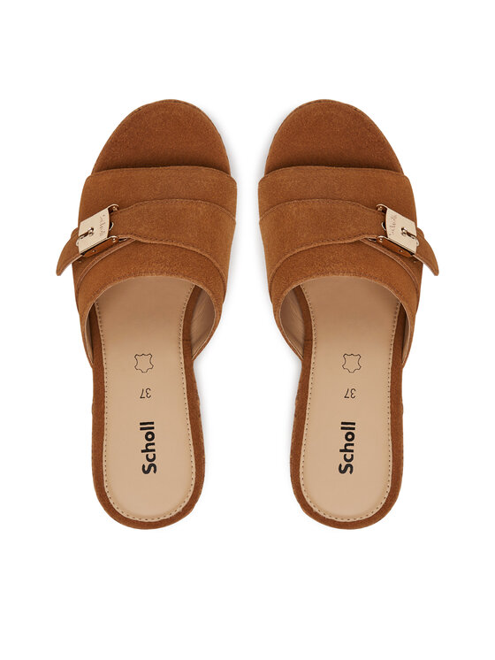 Scholl Scholl Шльопанці F322091175 Коричневий