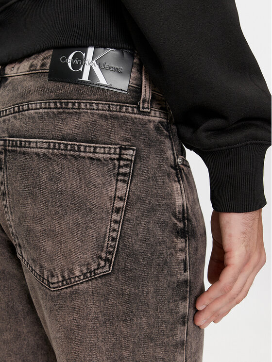 Calvin Klein Jeans Calvin Klein Jeans Дънки Authentic J30J324293 Кафяв Straight Fit