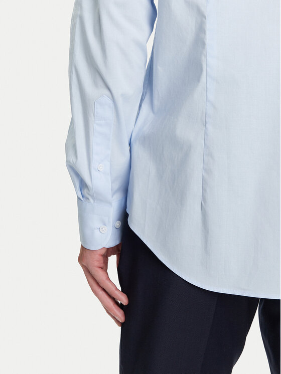 Tommy Hilfiger Tommy Hilfiger Marškiniai MW0MW38347 Žydra Slim Fit