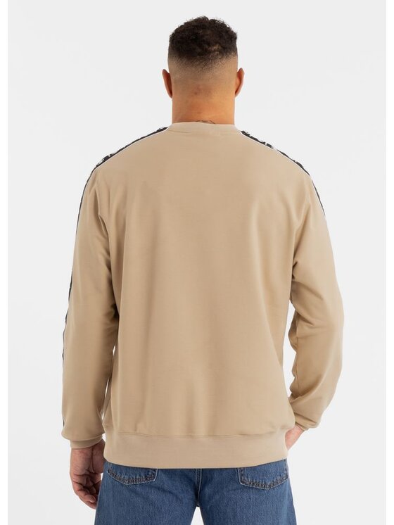 PITBULL PITBULL Bluza TAPE NUGGET Beżowy Regular Fit