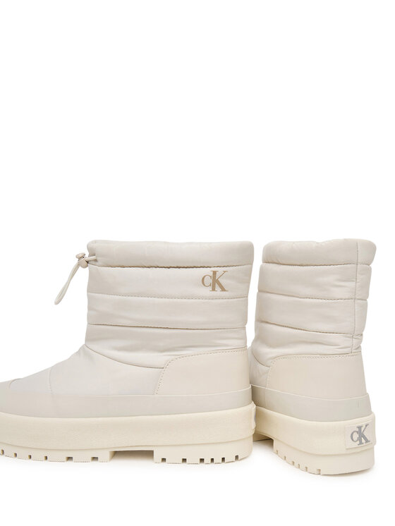 Calvin Klein Calvin Klein Lumesaapad Vulc Flatform Snowboot Nyl HW0HW03245 Kreemjas