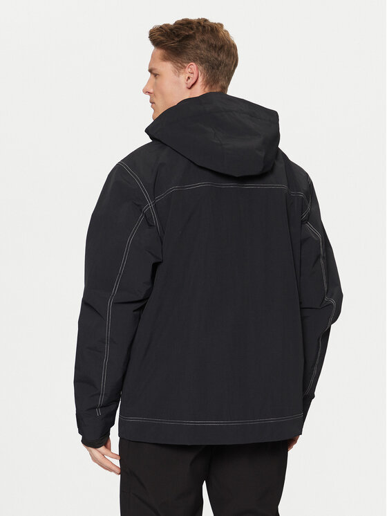 Quiksilver Quiksilver Snieglenčių striukė Live Wire EQYTJ03443 Juoda Relaxed Fit