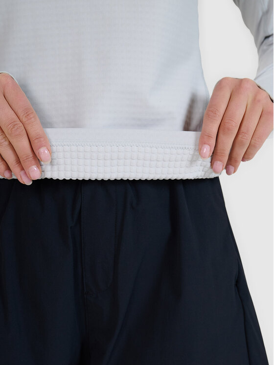 4F 4F Bluza techniczna HALNY Szary jasny Regular Fit