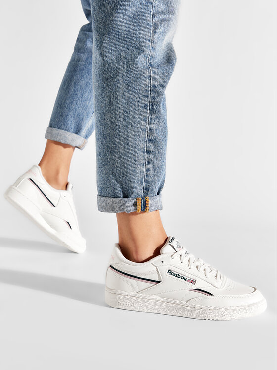 Reebok Reebok Sneakersy Club C 85 Vegan GY9732 Bílá