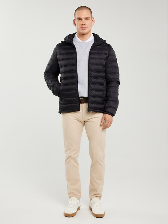 BIG STAR BIG STAR Kurtka zimowa ACARF Czarny Basic Fit