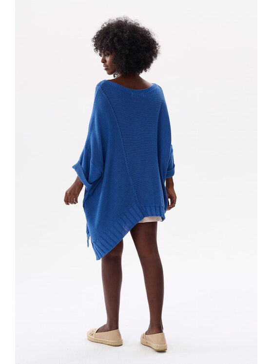 blue shadow blue shadow Sweter Gustti Niebieski Standard Fit