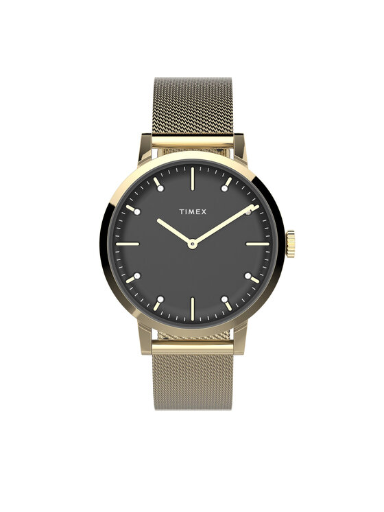 Timex Ročna ura Midtown TW2V37200 Zlata