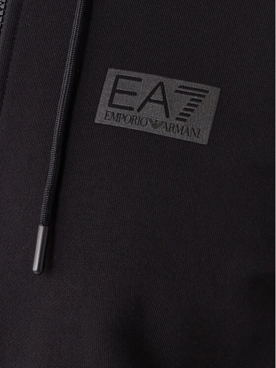 EA7 Emporio Armani EA7 Emporio Armani Mikina 7M001490 AF17787 UC001 Černá Regular Fit