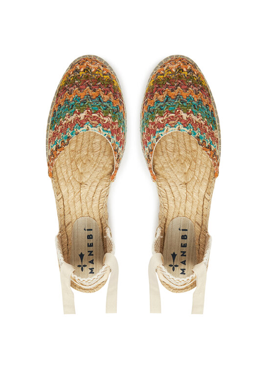 Manebi Manebi Espadrilky H 3.4 P0 Barevná