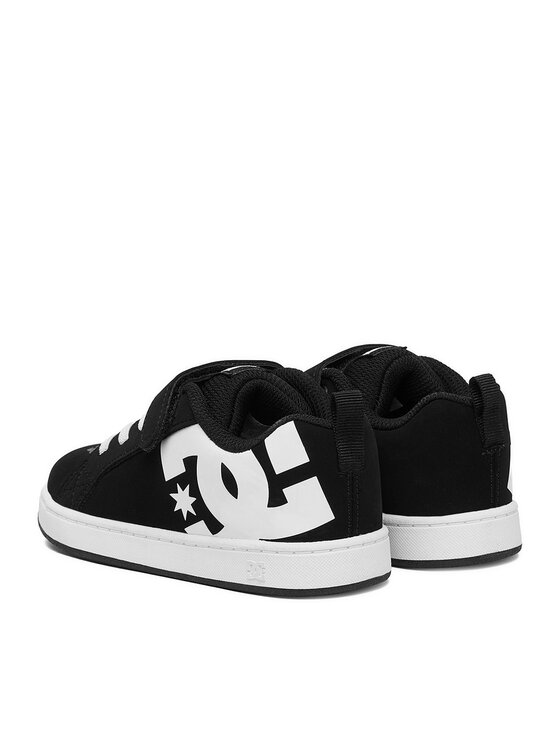 DC Shoes DC Shoes Sneakersy EO-COURT GRAFFIK ELASTIC TODDLER DC02547002 Čierna